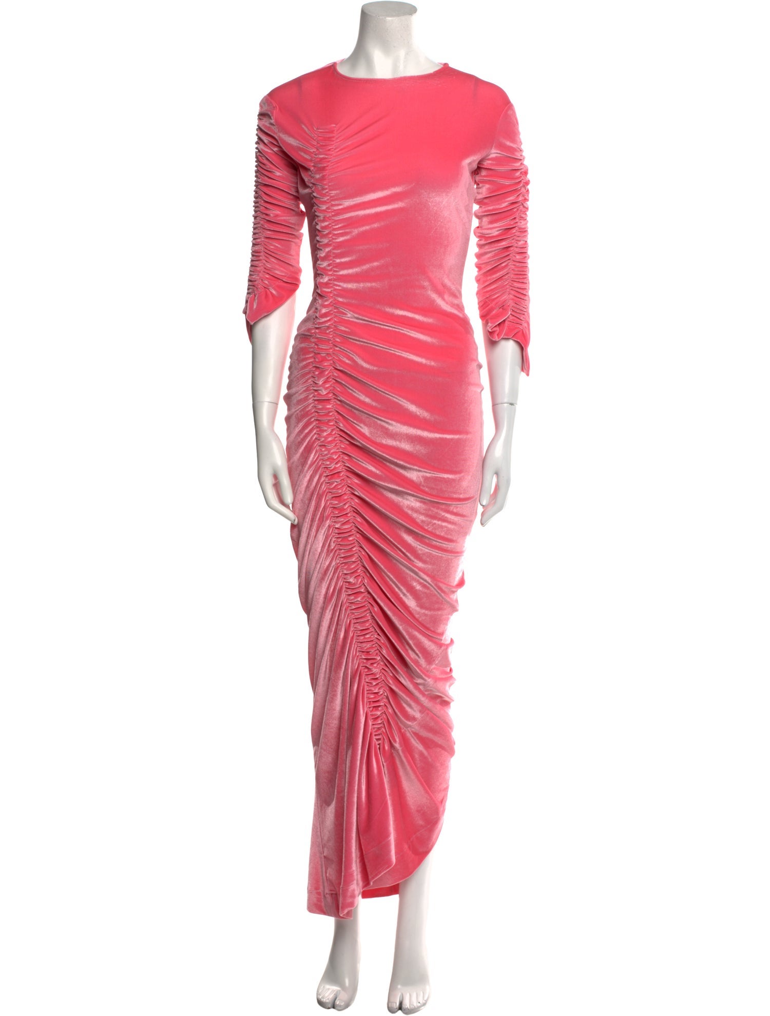 Preen by Thornton Bregazzi Crew Neck Long Dress