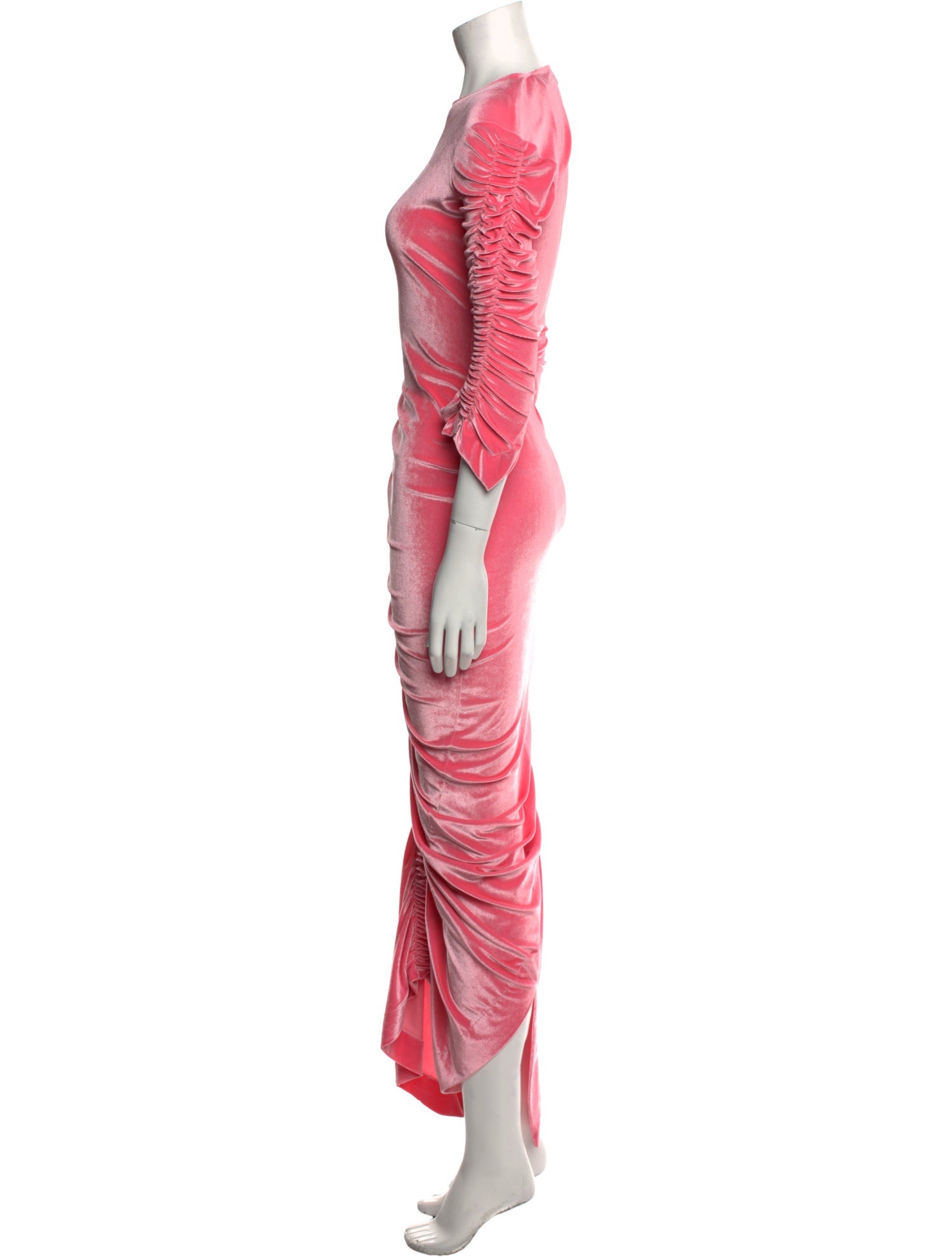 Preen by Thornton Bregazzi Crew Neck Long Dress