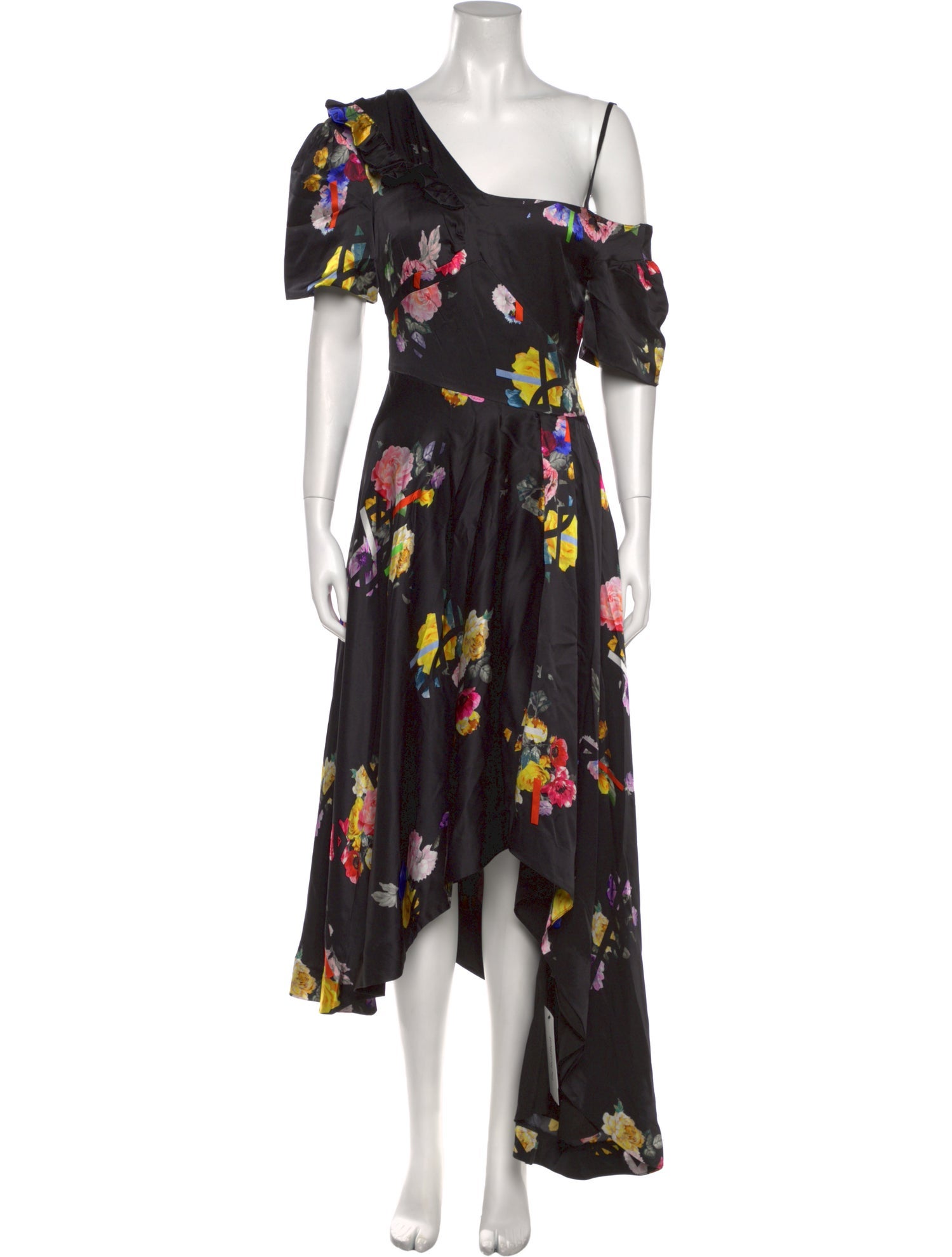 Preen by Thornton Bregazzi Silk Long Dress w/ Tags