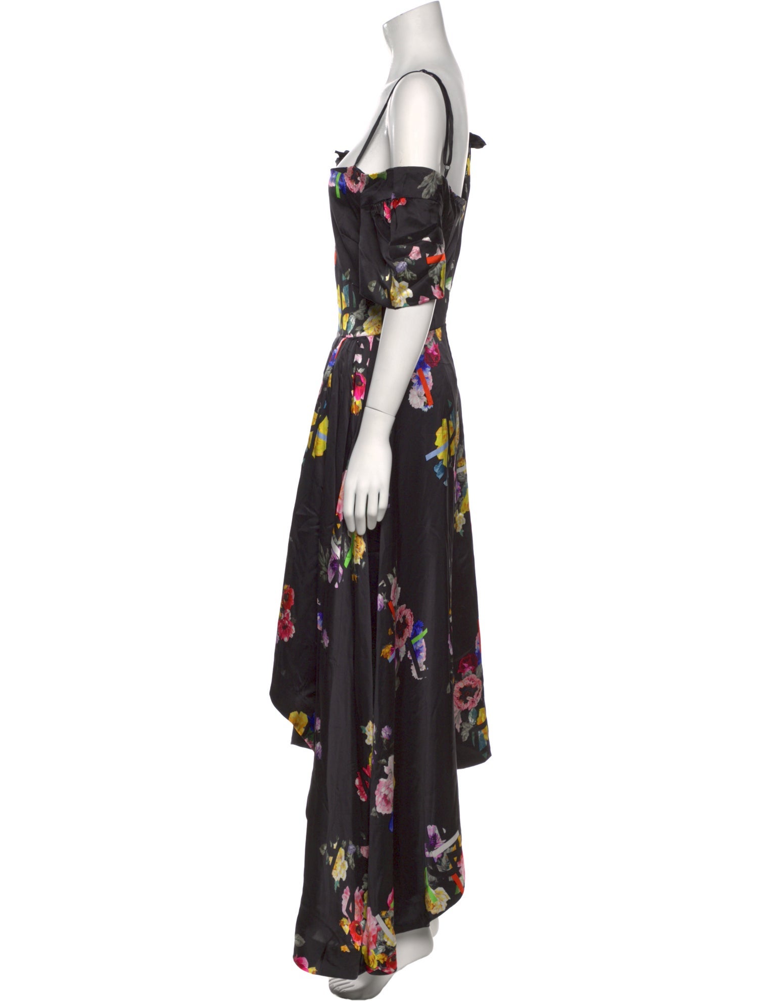 Preen by Thornton Bregazzi Silk Long Dress w/ Tags