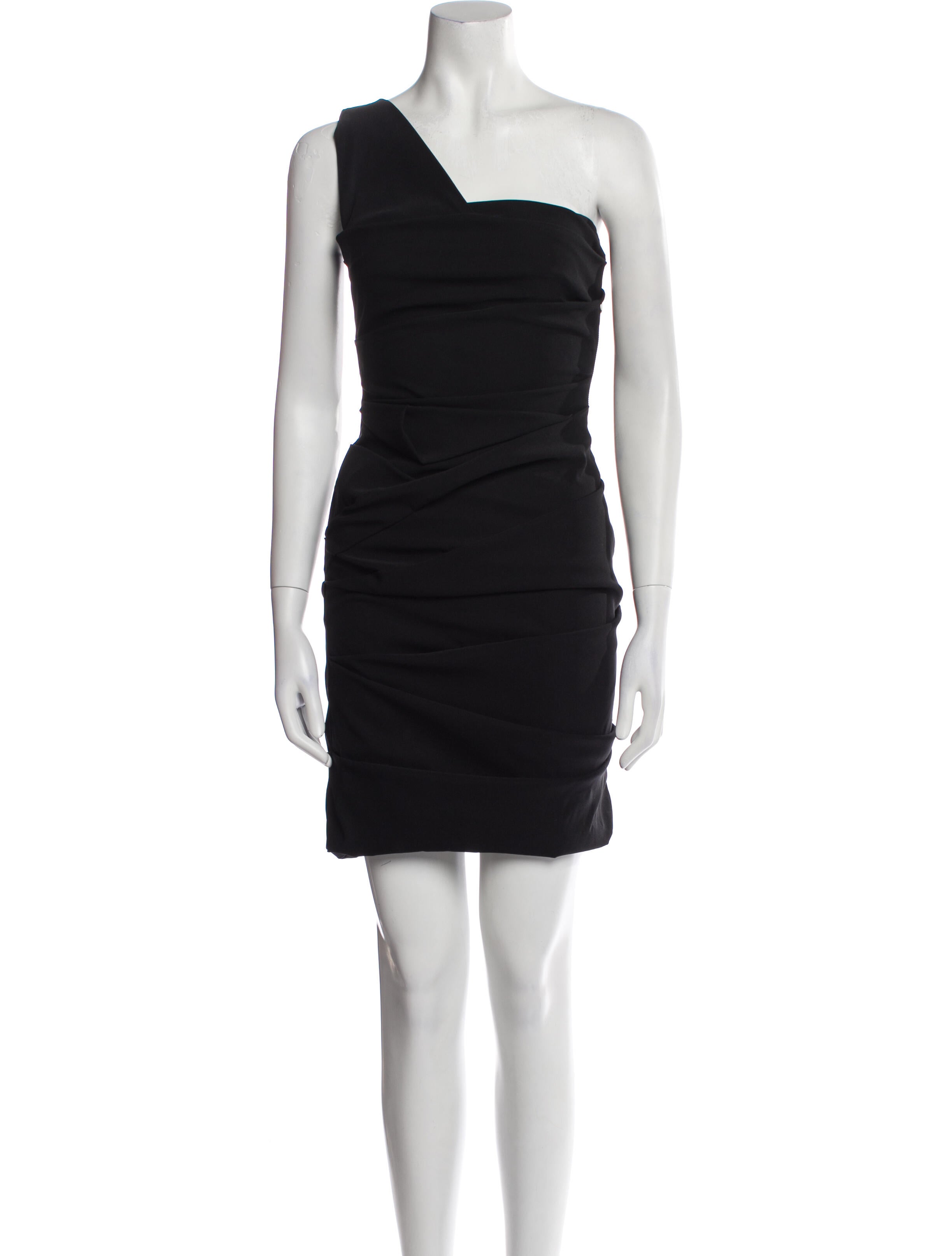 Preen by Thornton Bregazzi One-Shoulder Mini Dress