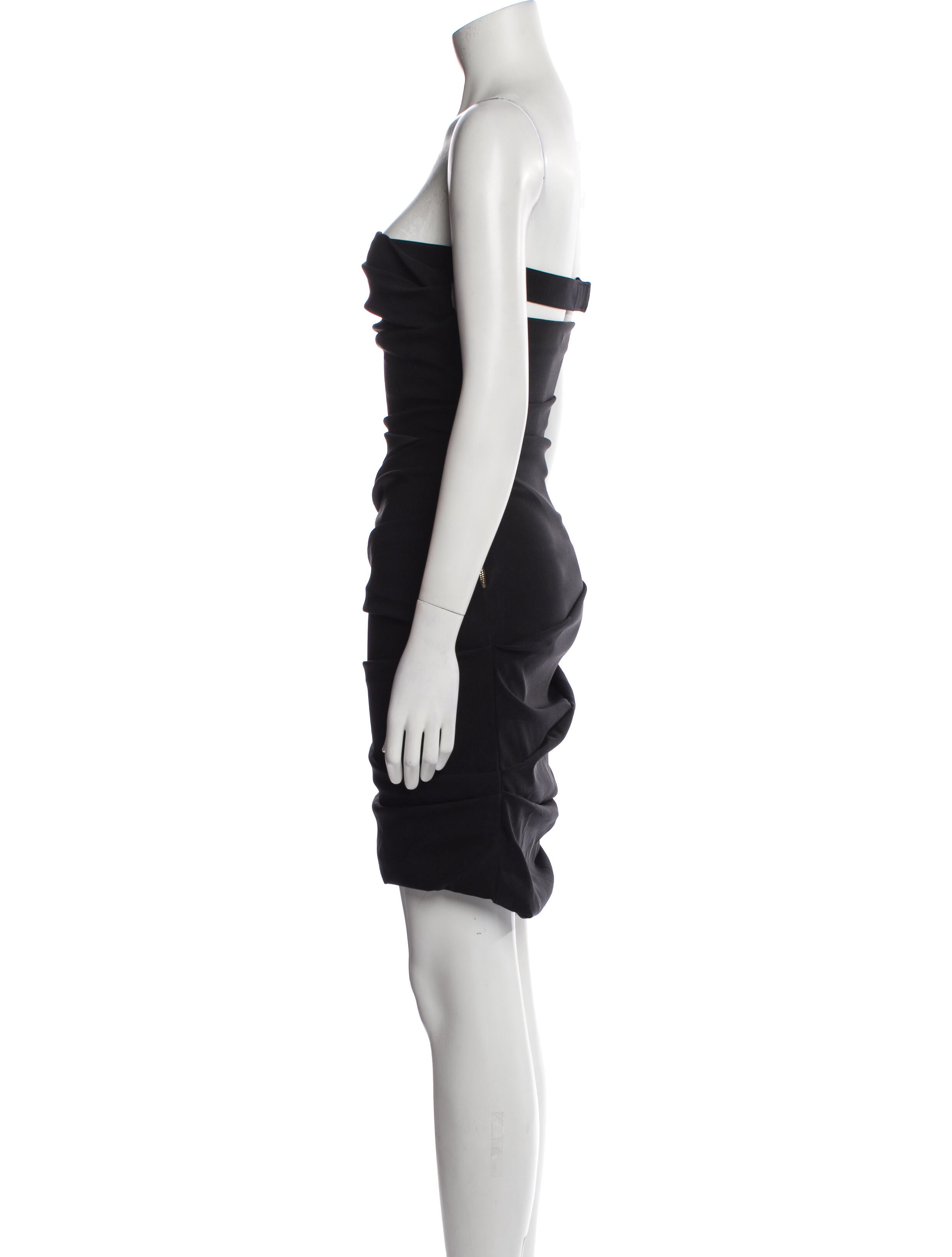 Preen by Thornton Bregazzi One-Shoulder Mini Dress
