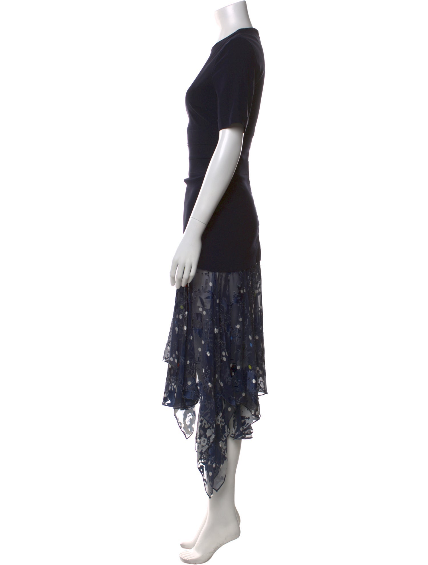 Preen by Thornton Bregazzi Floral Print Long Dress