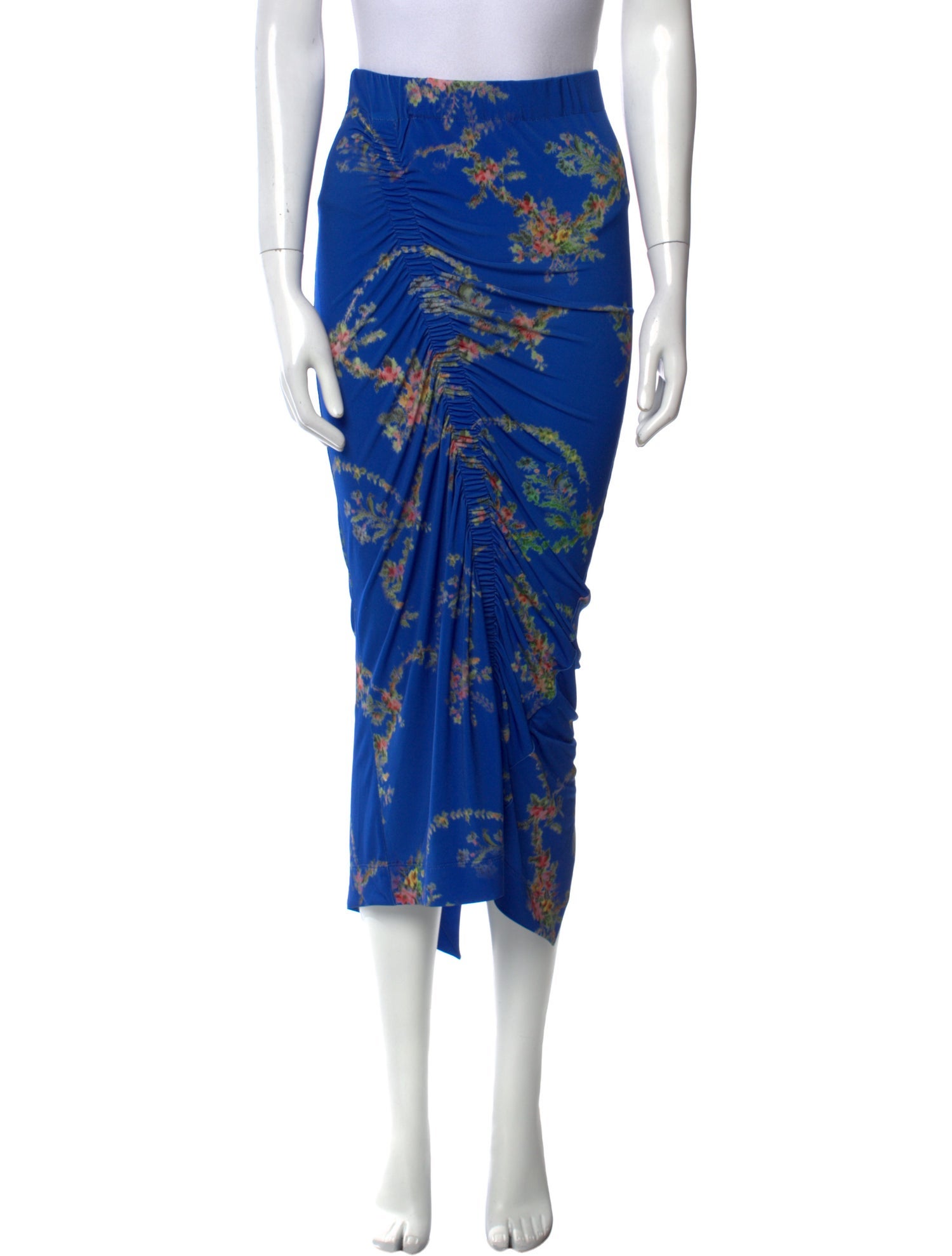 Preen by Thornton Bregazzi Floral Print Midi Length Skirt