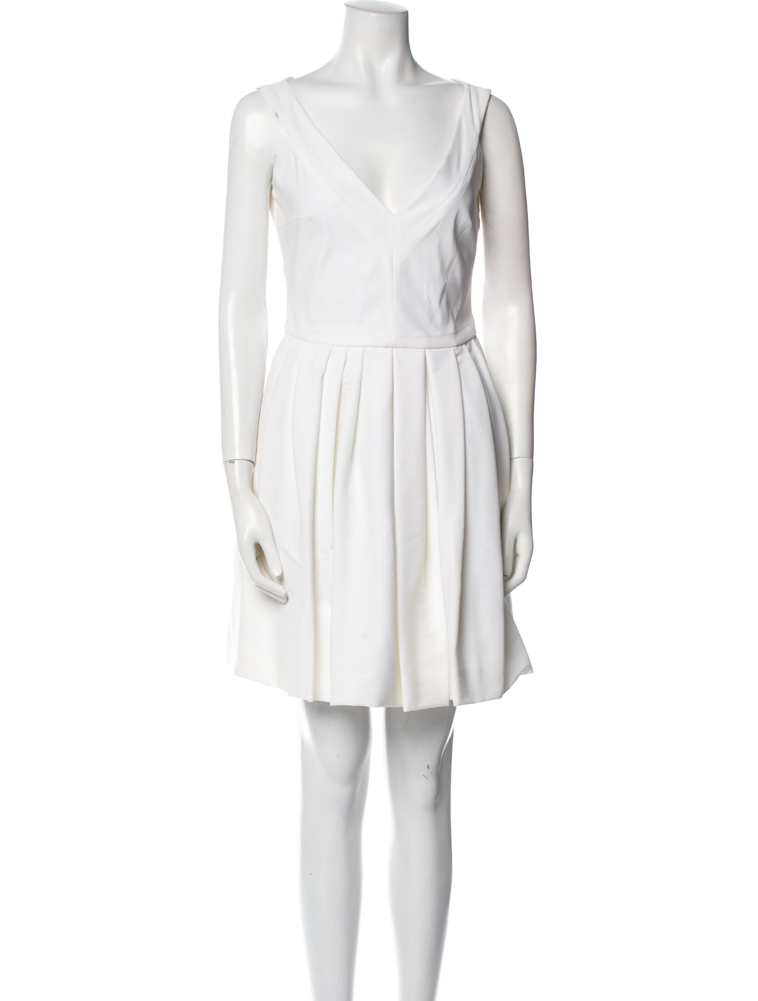 Preen by Thornton Bregazzi V-Neck Mini Dress