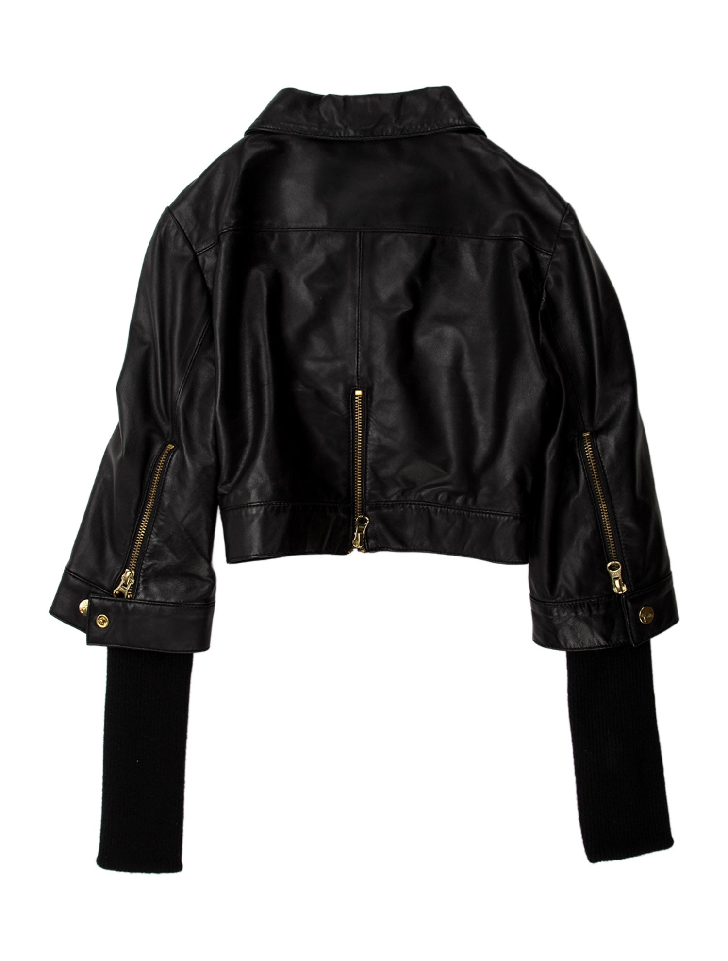 Preen by Thornton Bregazzi Leather Biker Jacket