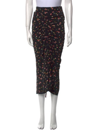 Preen by Thornton Bregazzi Printed Midi Length Skirt