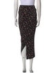 Preen by Thornton Bregazzi Printed Midi Length Skirt