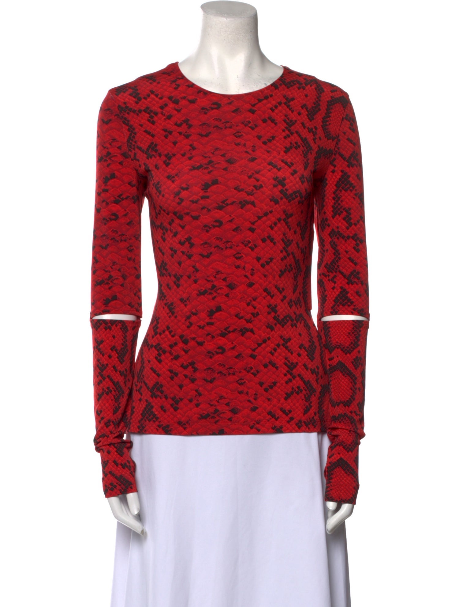 Preen by Thornton Bregazzi Printed Crew Neck Top