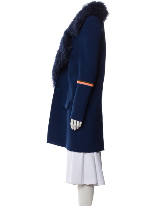 Preen by Thornton Bregazzi Wool Faux Fur Jacket