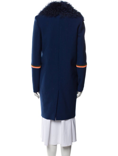 Preen by Thornton Bregazzi Wool Faux Fur Jacket