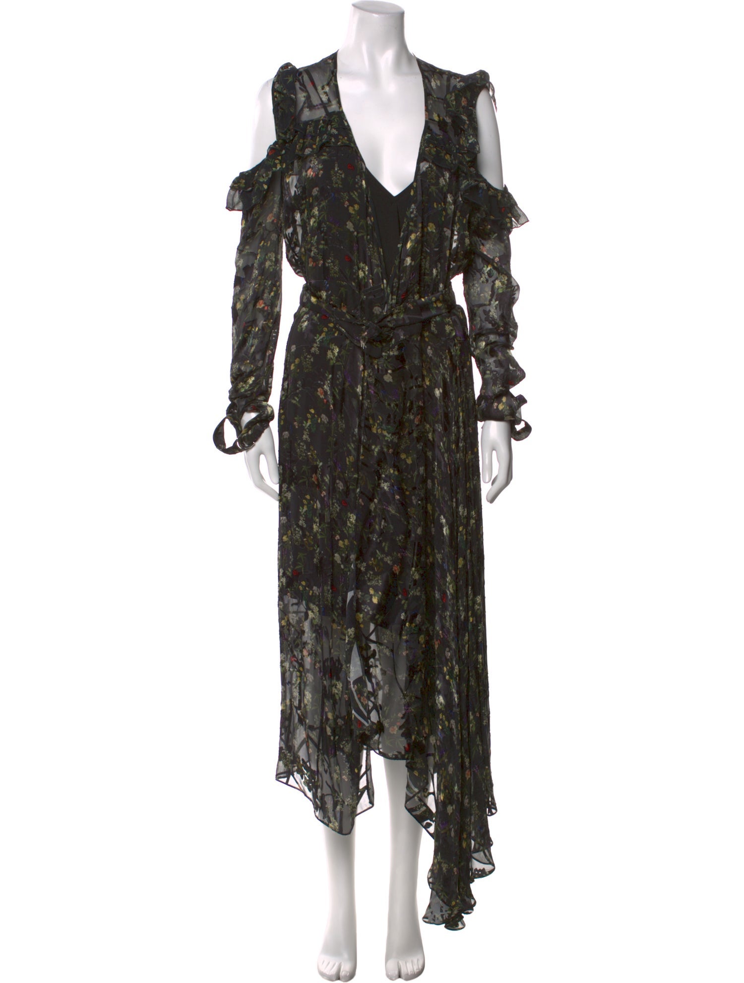 Preen by Thornton Bregazzi Silk Long Dress