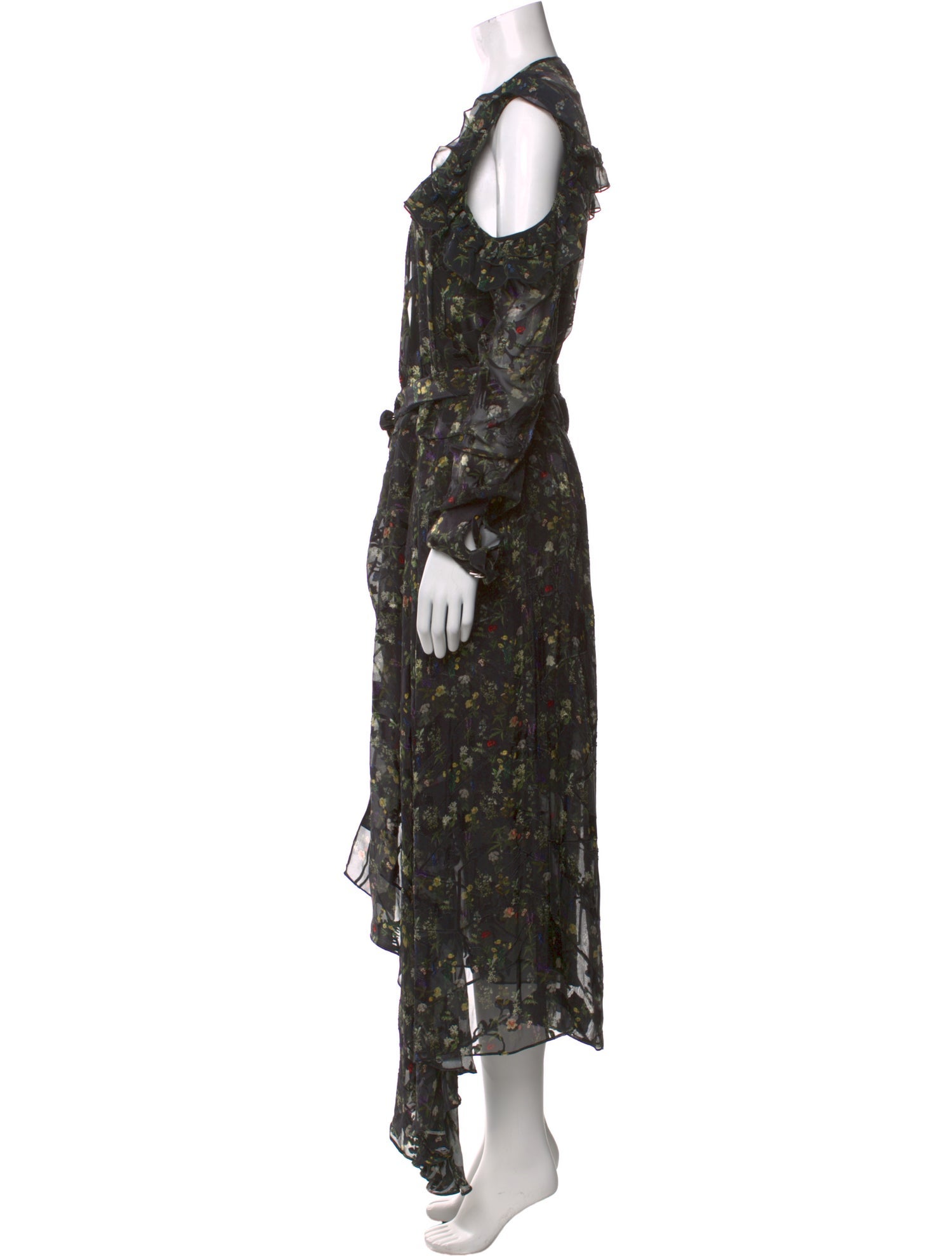 Preen by Thornton Bregazzi Silk Long Dress