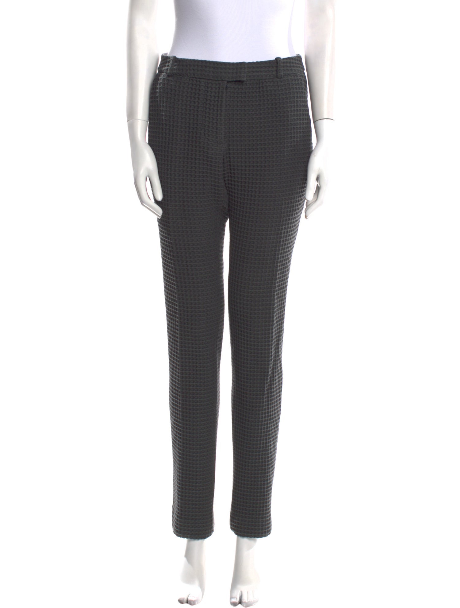 Preen by Thornton Bregazzi Houndstooth Print Straight Leg Pants