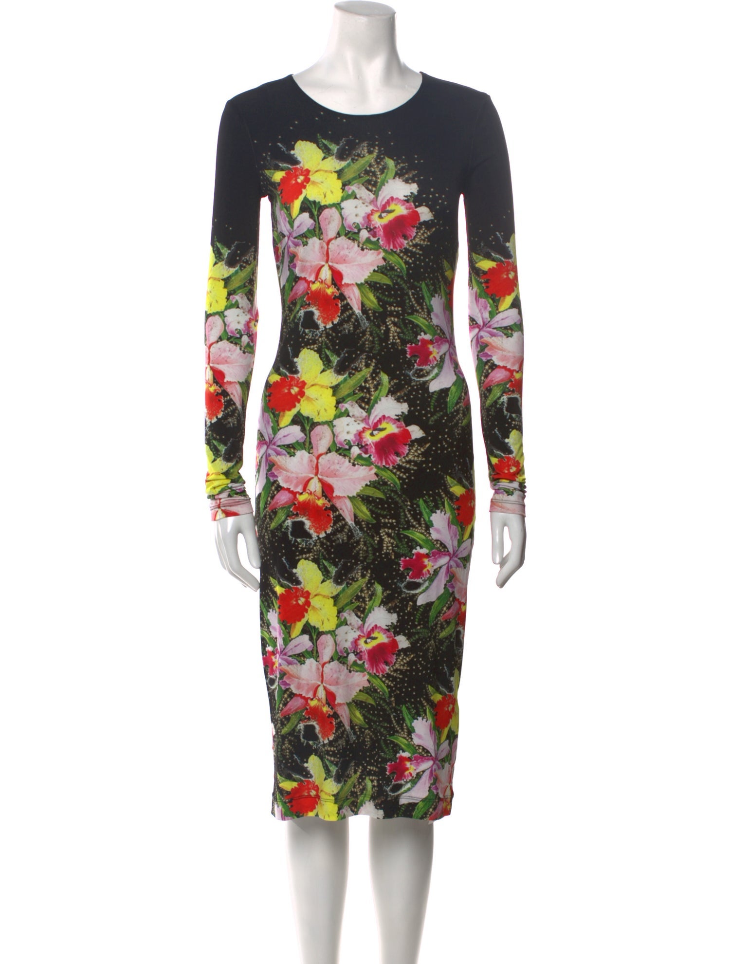 PREEN BY THORNTON BREGAZZI / ブラック 花柄 Preen by Thornton Bregazzi Floral Dress - Hunt Vintage