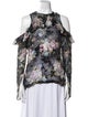 Preen by Thornton Bregazzi Silk Floral Print Blouse