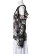 Preen by Thornton Bregazzi Silk Floral Print Blouse