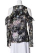Preen by Thornton Bregazzi Silk Floral Print Blouse