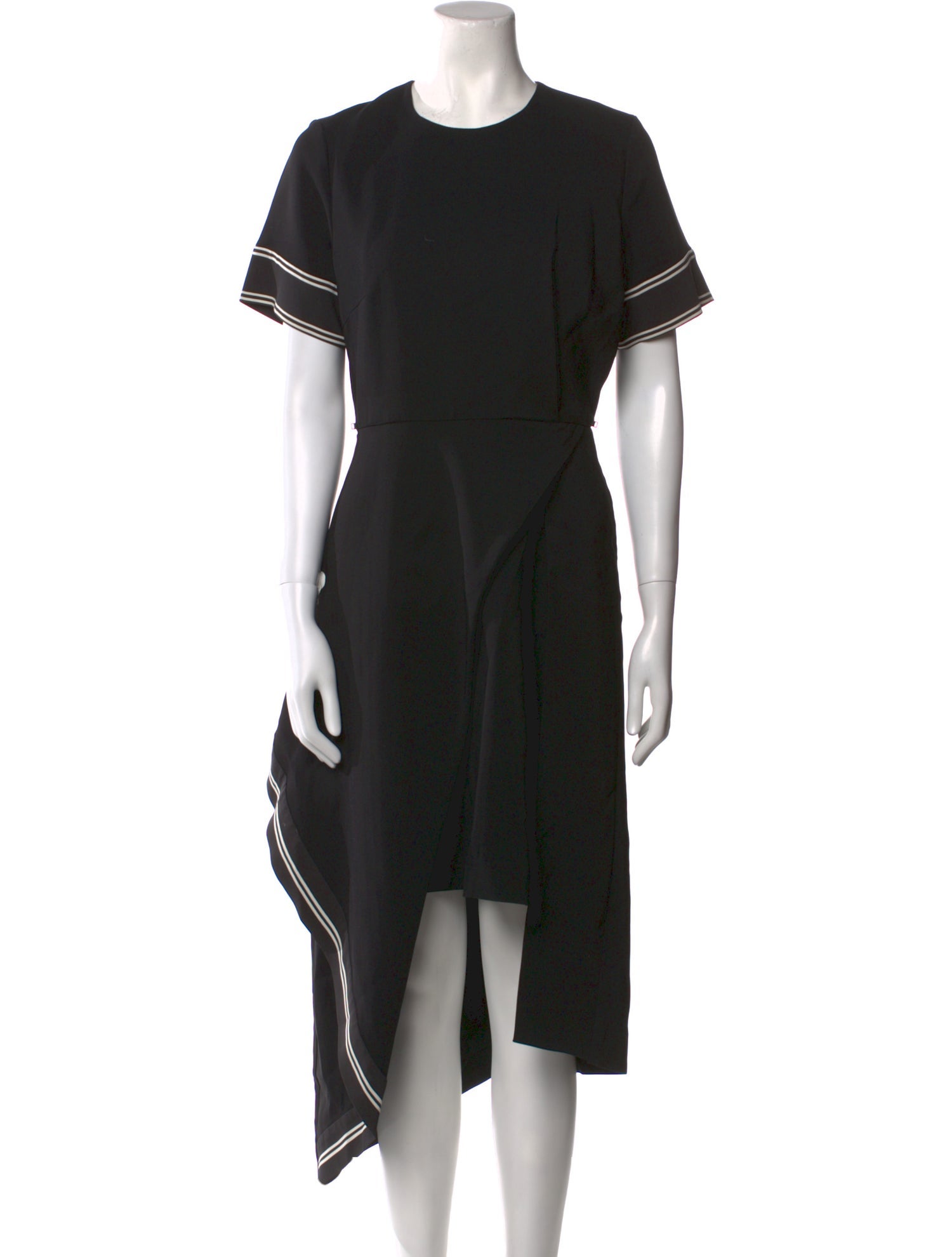 Preen by Thornton Bregazzi Crew Neck Long Dress