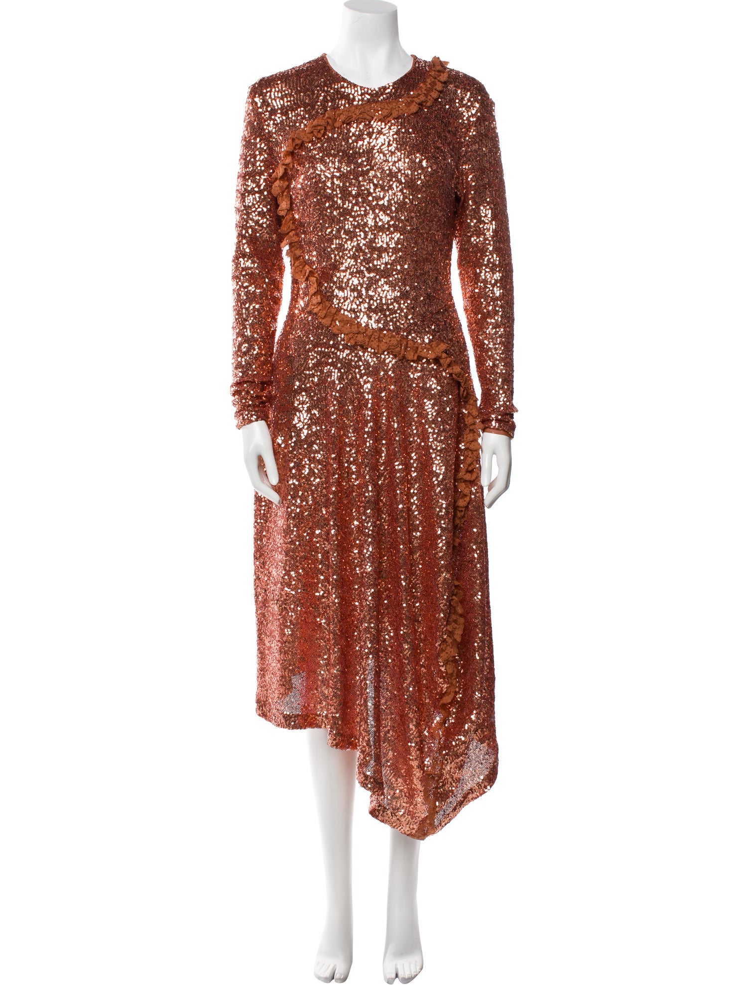 Preen by Thornton Bregazzi Sequin Long Dress w/ Tags