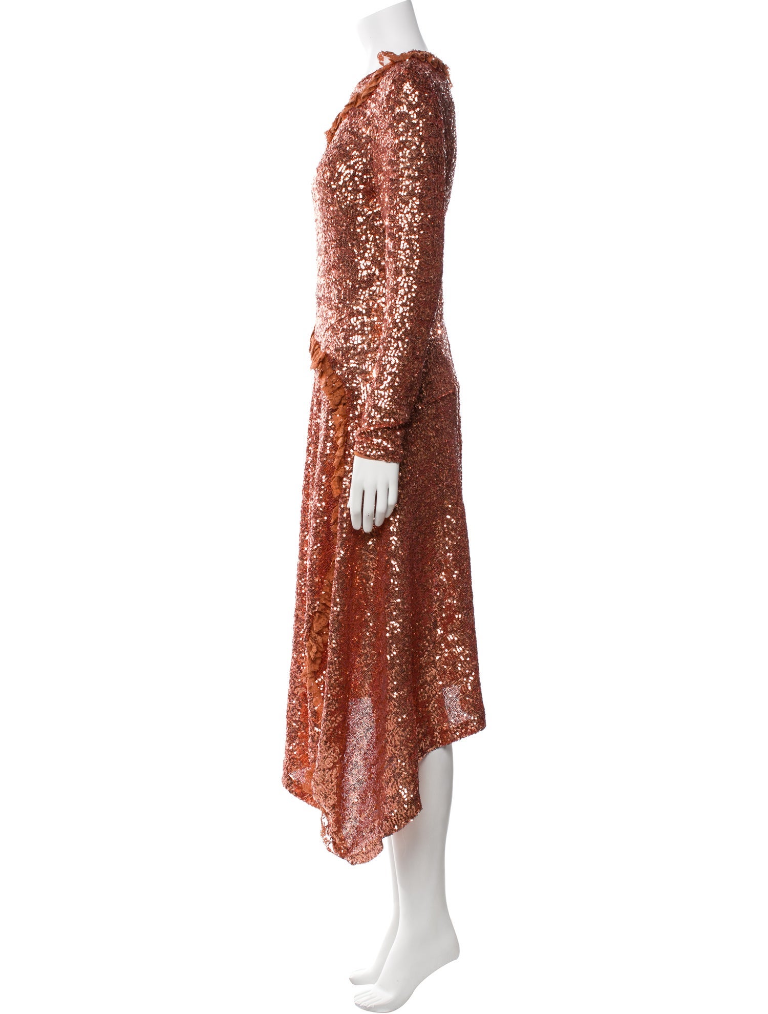 Preen by Thornton Bregazzi Sequin Long Dress w/ Tags