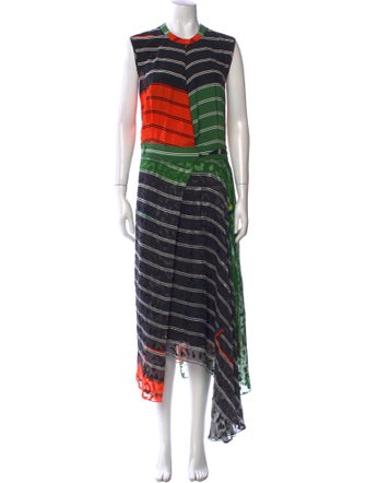 Preen by Thornton Bregazzi Silk Long Dress