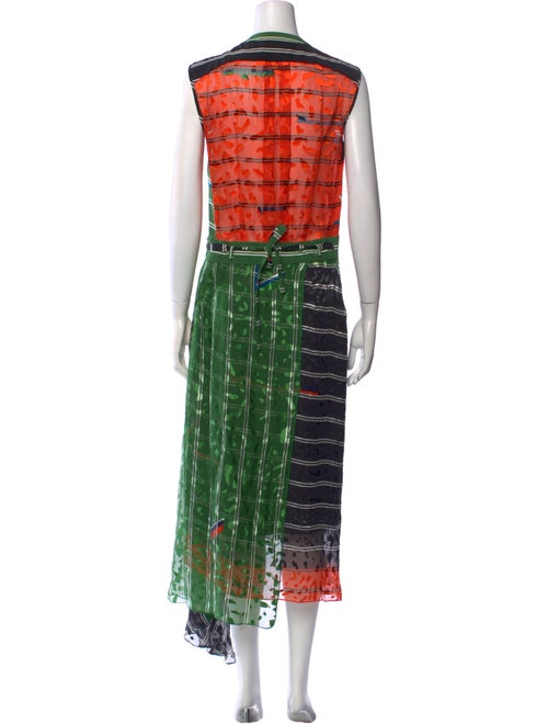 Preen by Thornton Bregazzi Silk Long Dress