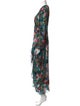 Preen by Thornton Bregazzi Floral Print Long Dress