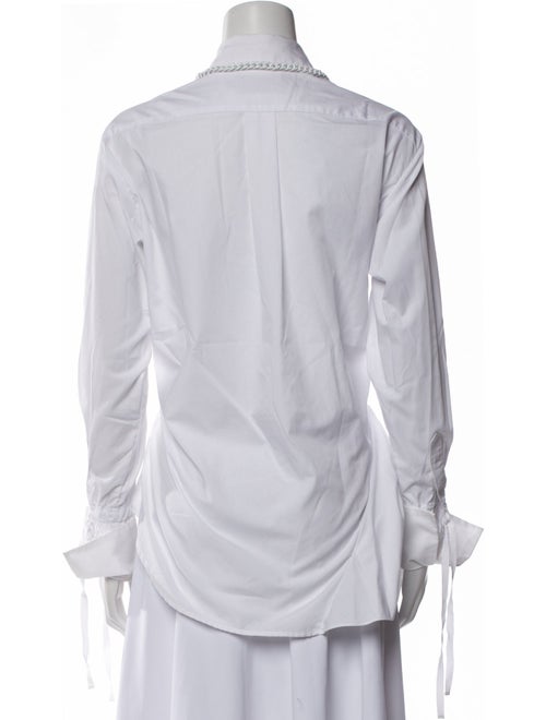 Preen by Thornton Bregazzi Long Sleeve Button-Up Top