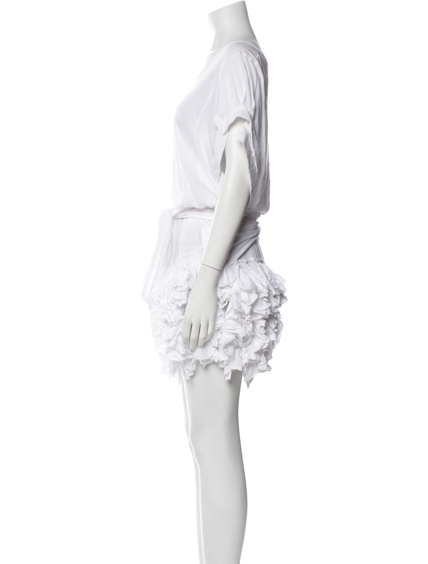 Preen by Thornton Bregazzi Scoop Neck Mini Dress