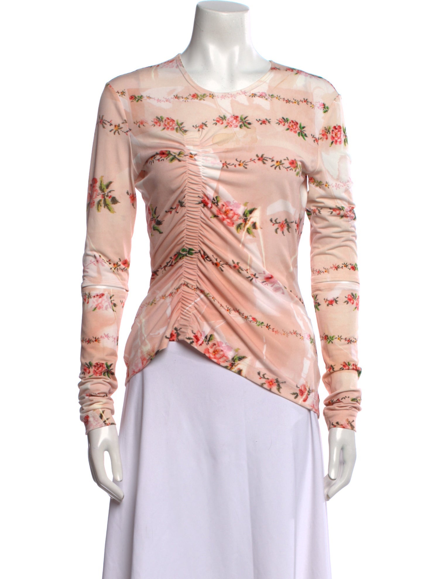 Preen by Thornton Bregazzi Printed Crew Neck Top