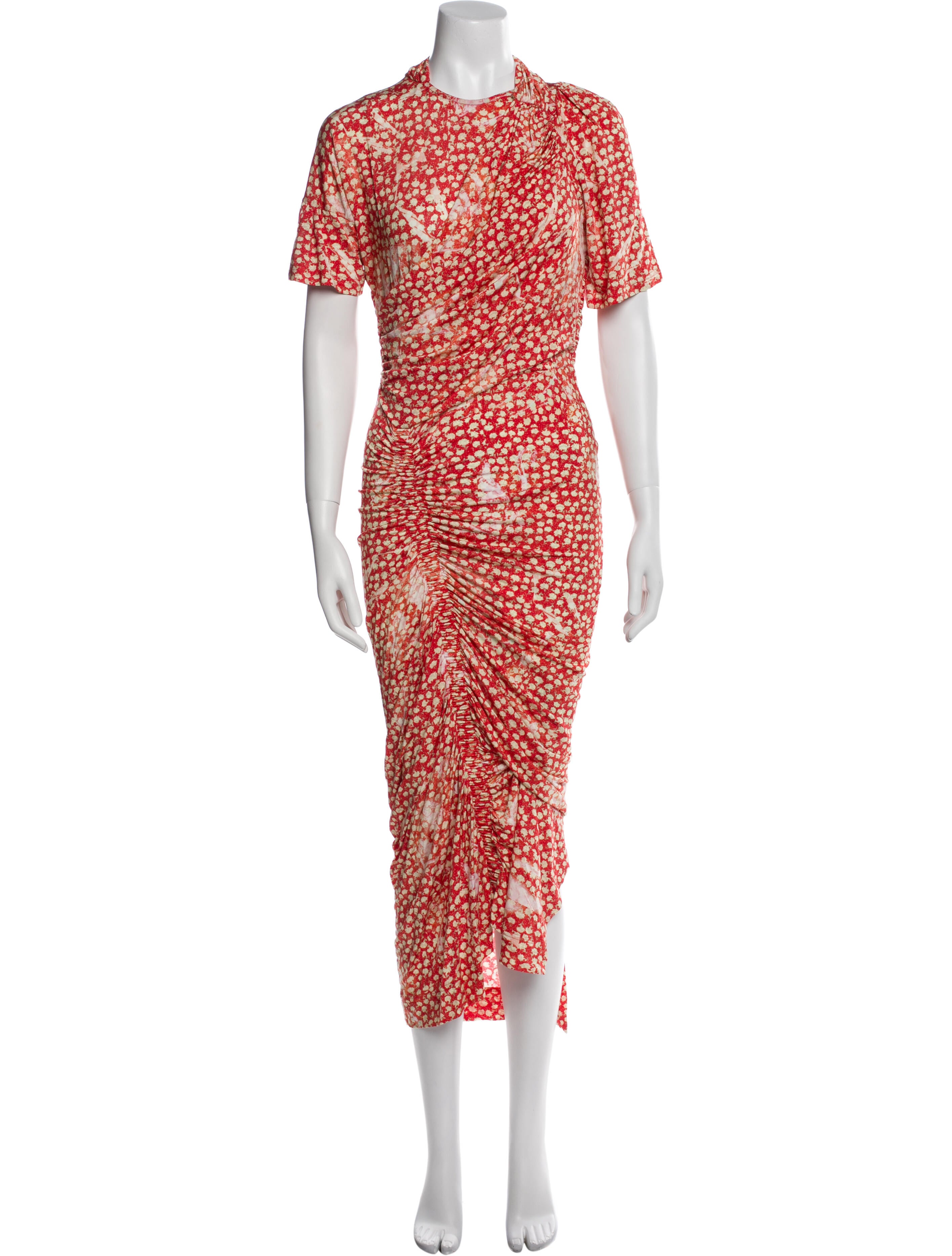 Preen by Thornton Bregazzi Floral Print Long Dress