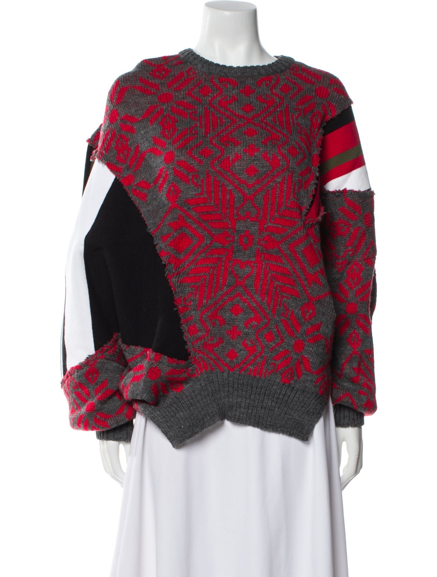Preen by Thornton Bregazzi Wool Printed Sweater