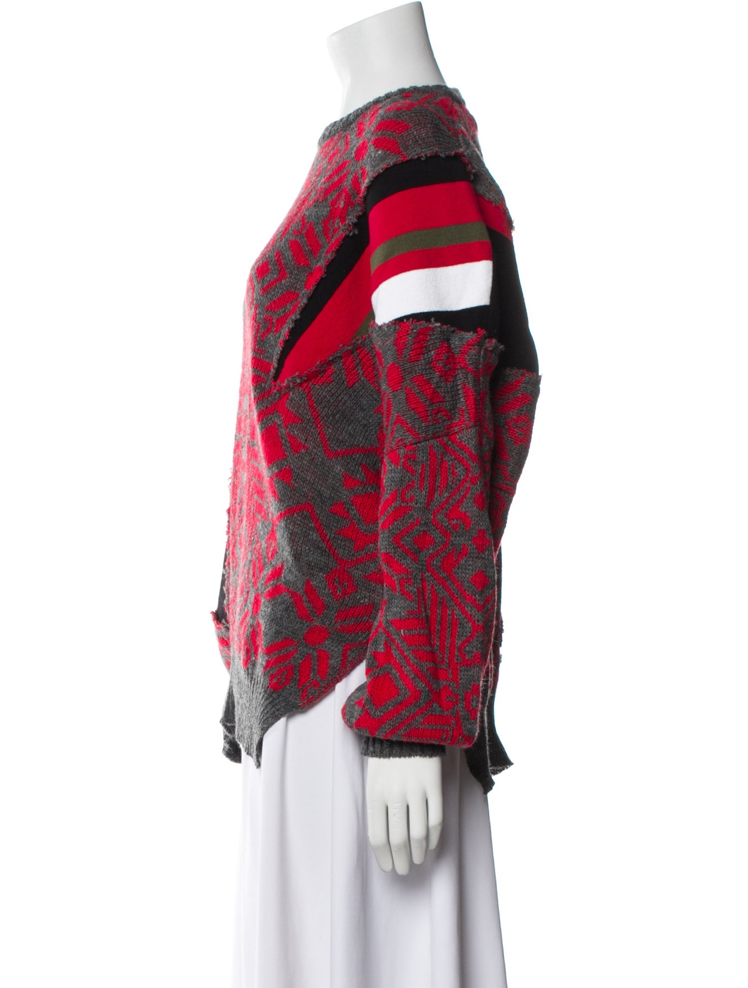 Preen by Thornton Bregazzi Wool Printed Sweater