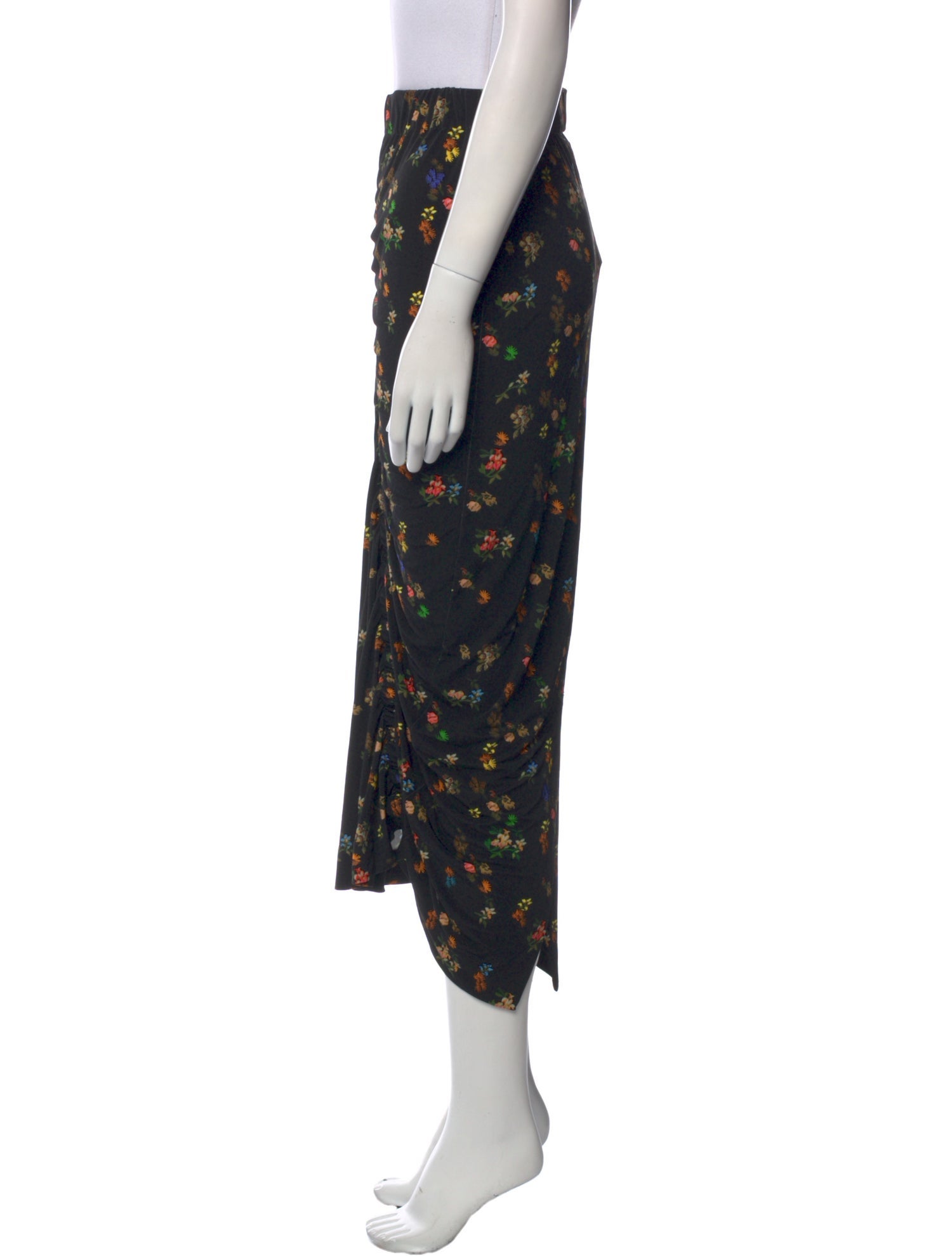 Preen by Thornton Bregazzi Floral Print Midi Length Skirt