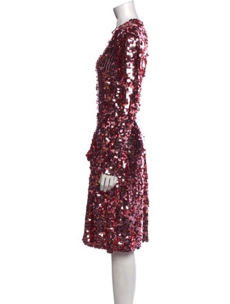 Preen by Thornton Bregazzi Crew Neck Knee-Length Dress