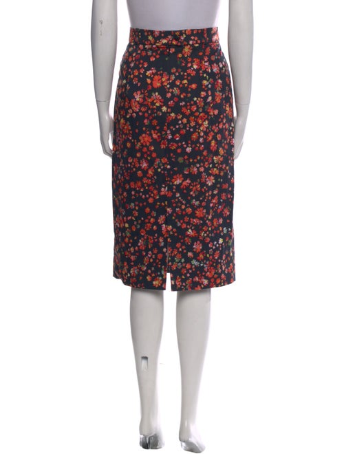 Preen by Thornton Bregazzi Floral Print Knee-Length Skirt