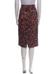 Preen by Thornton Bregazzi Floral Print Knee-Length Skirt