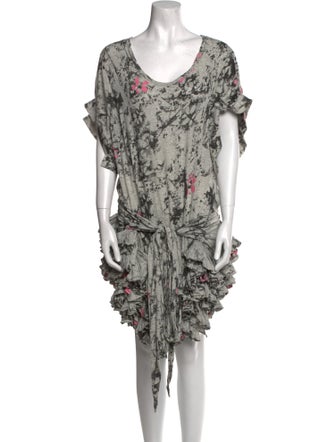 Preen by Thornton Bregazzi Printed Mini Dress