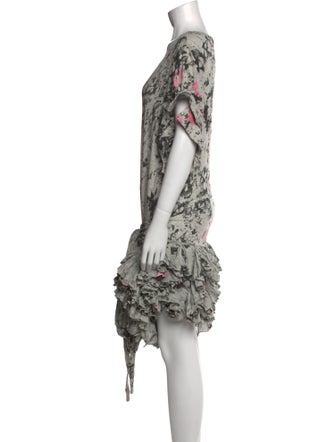 Preen by Thornton Bregazzi Printed Mini Dress