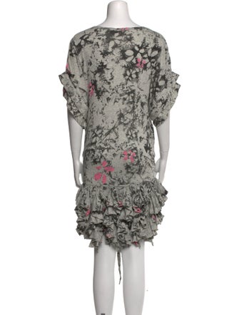 Preen by Thornton Bregazzi Printed Mini Dress