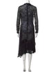 Preen by Thornton Bregazzi Lace Pattern Knee-Length Dress