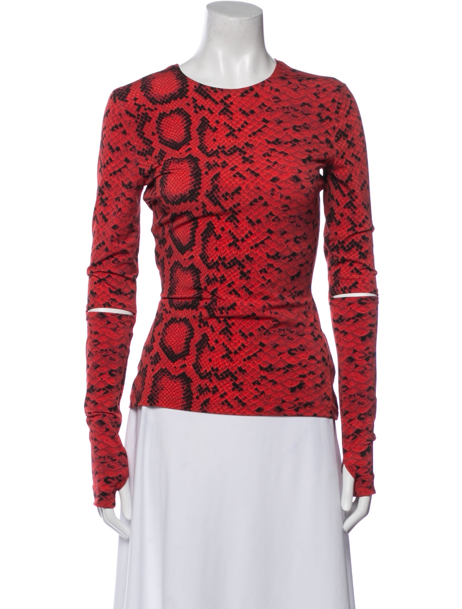 Preen by Thornton Bregazzi Printed Crew Neck Top