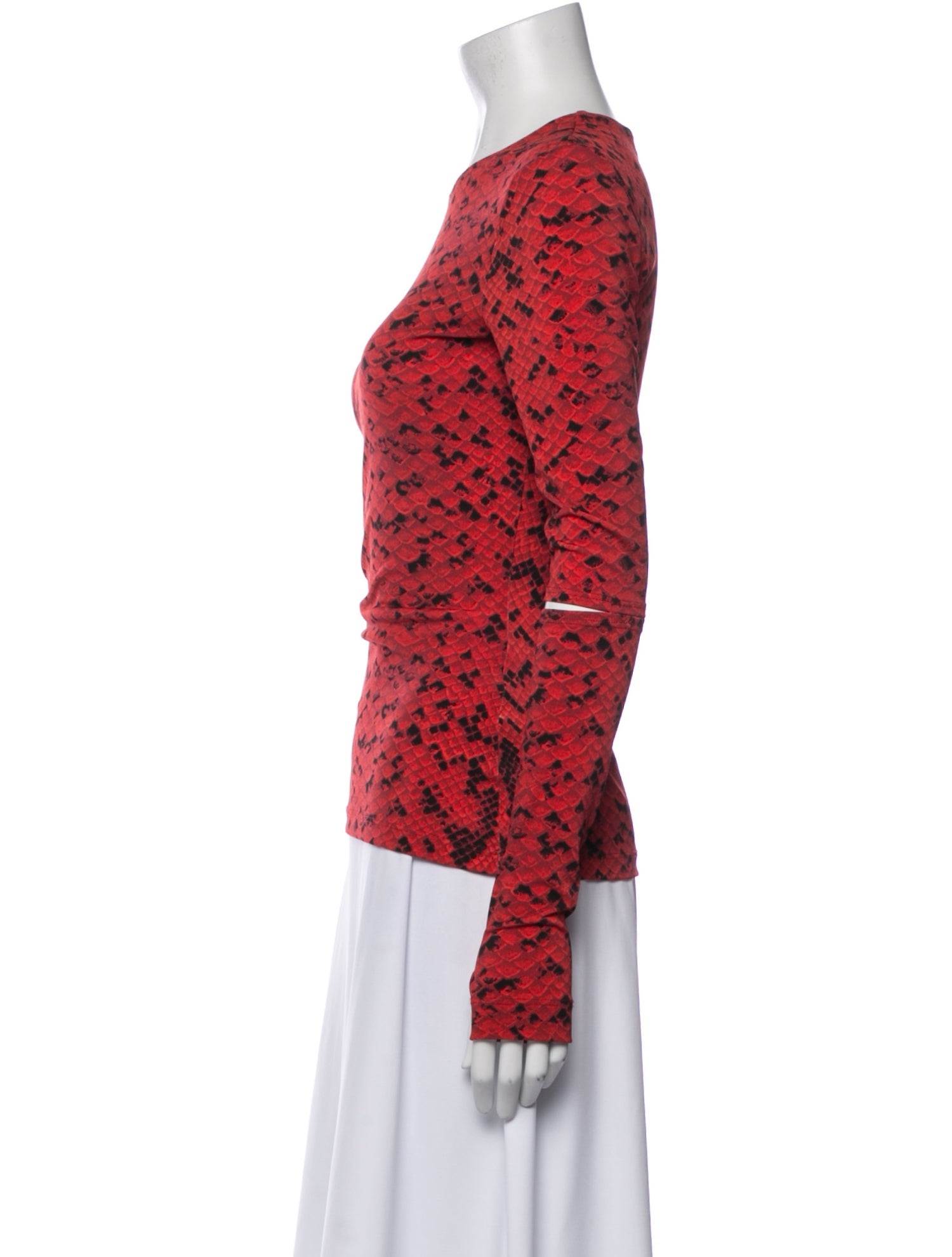 Preen by Thornton Bregazzi Printed Crew Neck Top