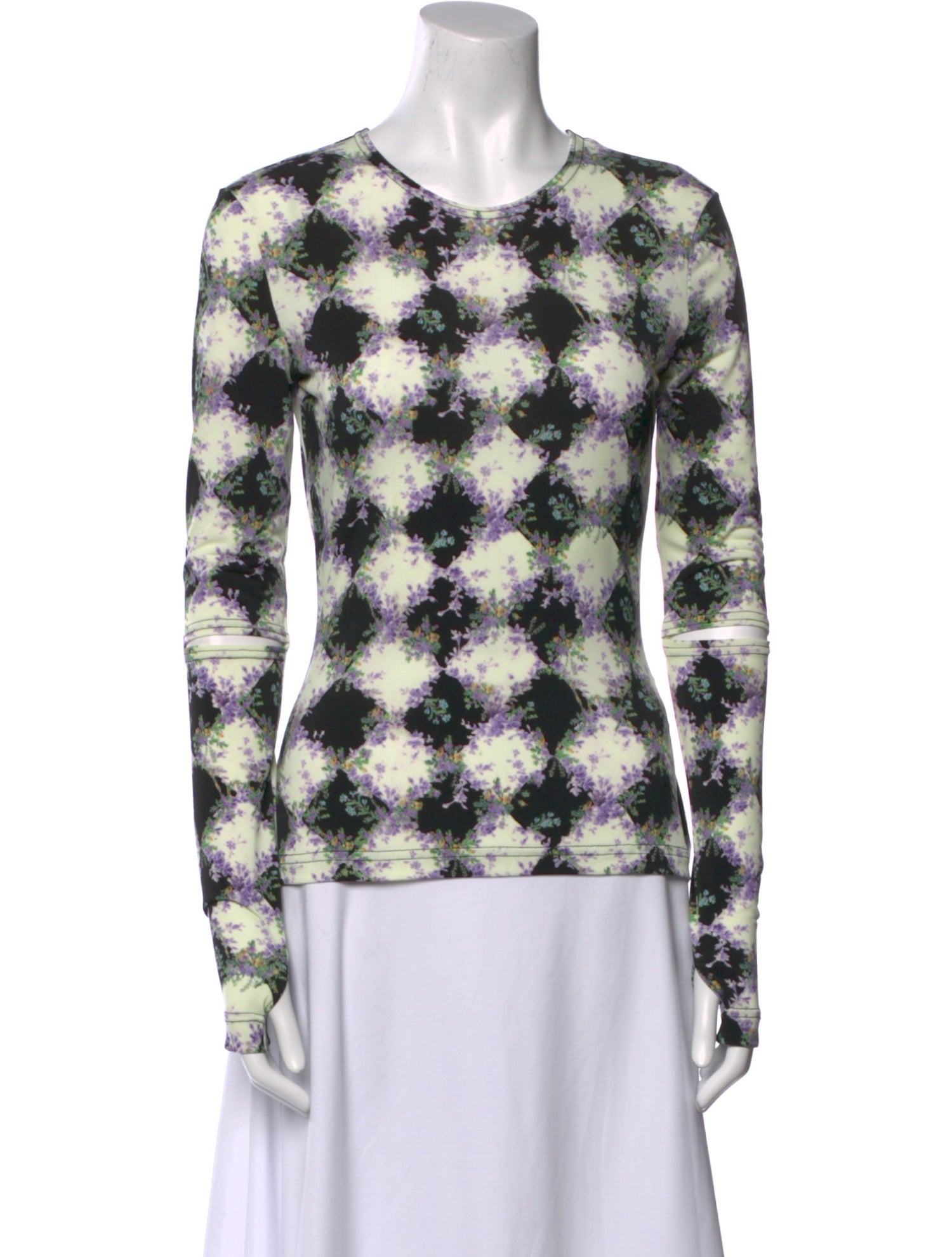 Preen by Thornton Bregazzi Printed Crew Neck Top