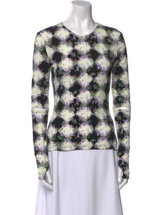 Preen by Thornton Bregazzi Printed Crew Neck Top
