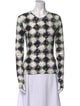 Preen by Thornton Bregazzi Printed Crew Neck Top