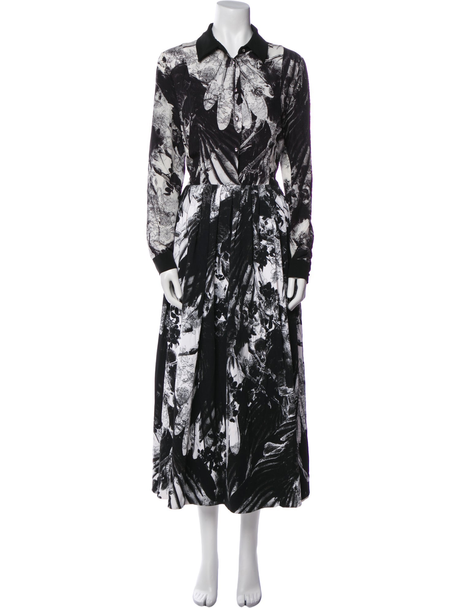 Preen by Thornton Bregazzi Floral Print Long Dress