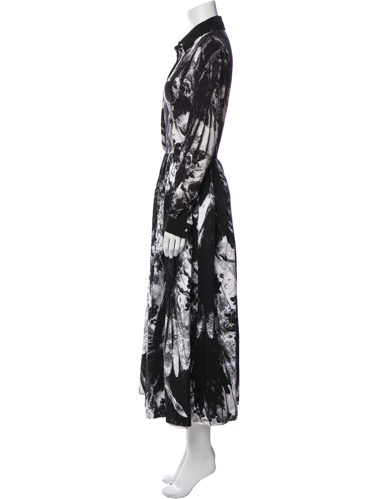Preen by Thornton Bregazzi Floral Print Long Dress