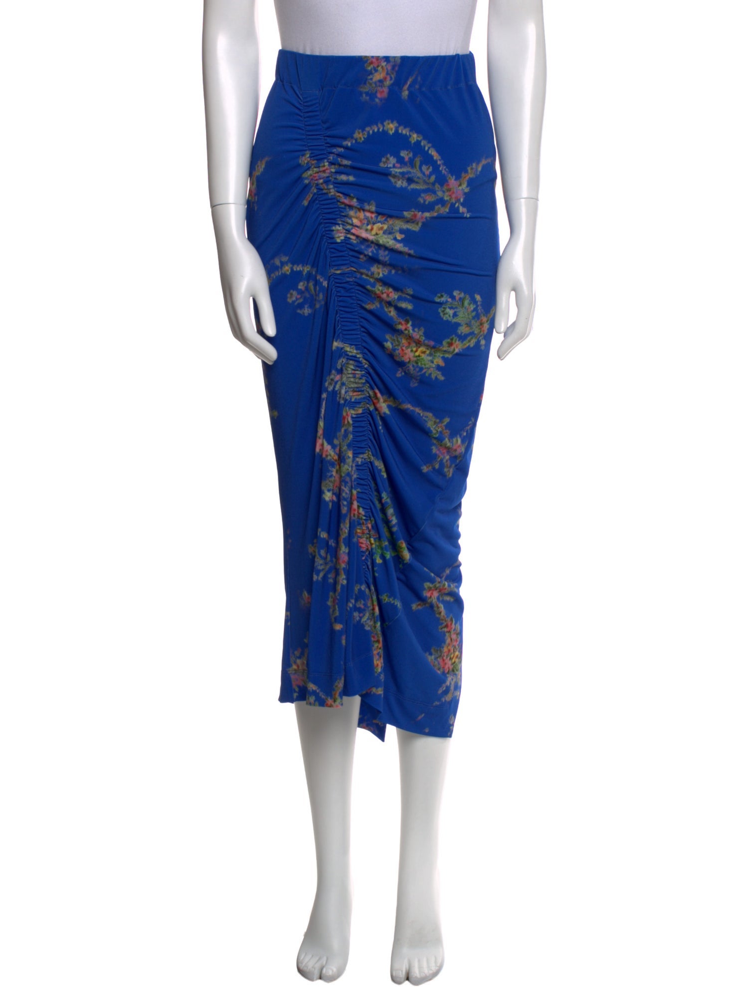 Preen by Thornton Bregazzi Printed Midi Length Skirt